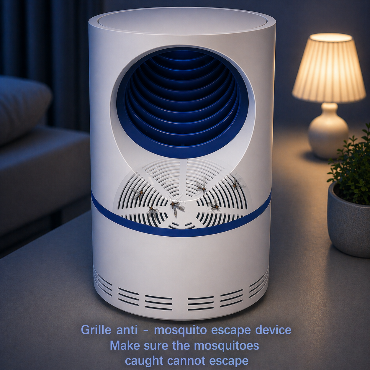 UV Mosquito Killer Lamp Silent & Powerful Protection