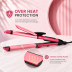 2-in-1 Electric Hair Straightener & Curler.