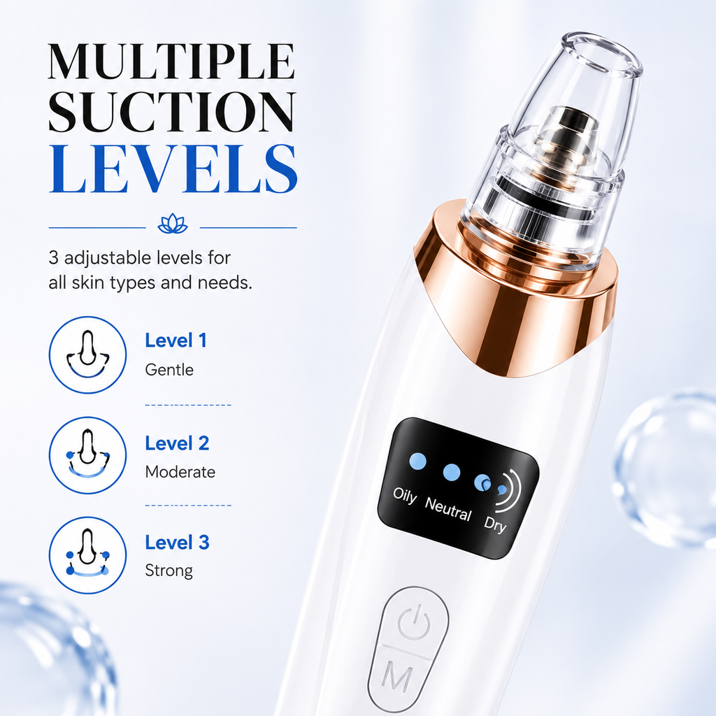 Electric Vacuum Blackhead Remover.