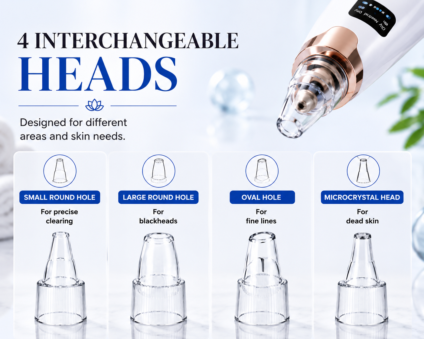 Electric Vacuum Blackhead Remover.