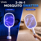 2-in-1 Rechargeable Mosquito Killer Racket