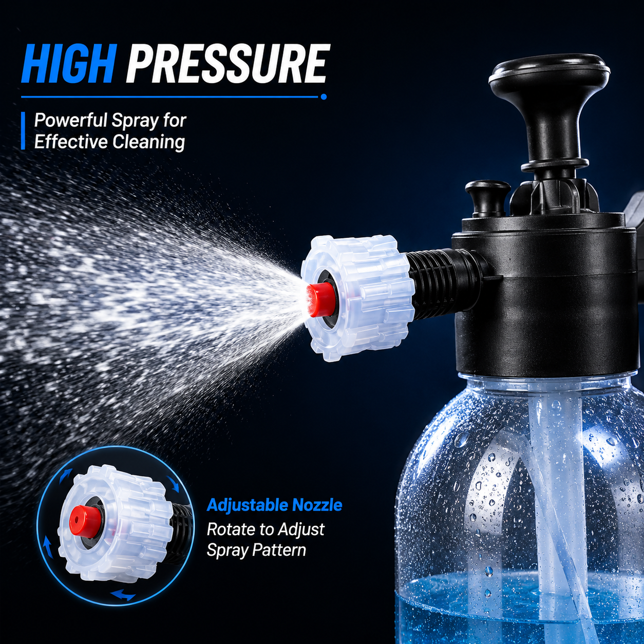 Hand Pump Foam Wash Spray Bottle