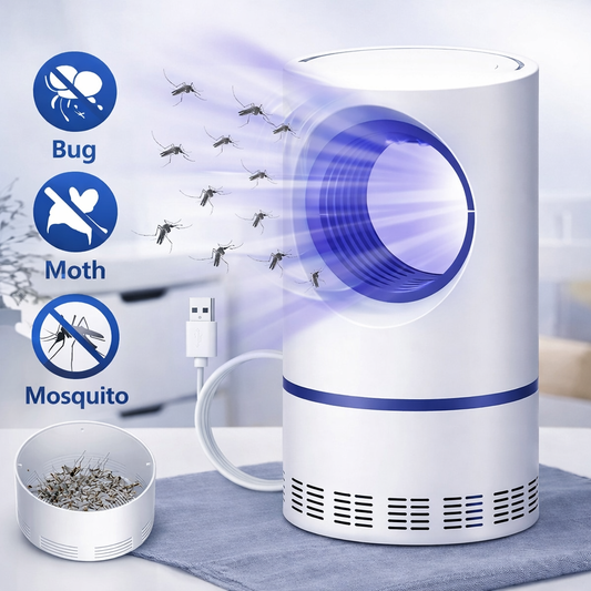 🦟“Tired of Mosquitoes? Try This UV Killer Lamp – No Spray Needed!”💡