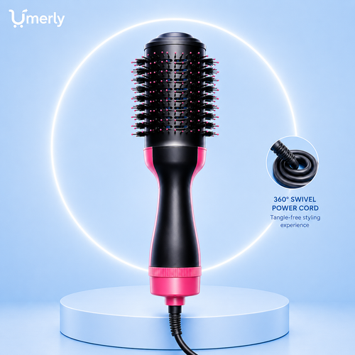 3-in-1 Hair Dryer Brush – Salon-Style Hair in Minutes at Home