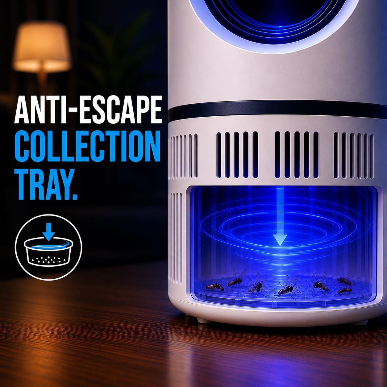 UV Air Suction Mosquito Killer Lamp.